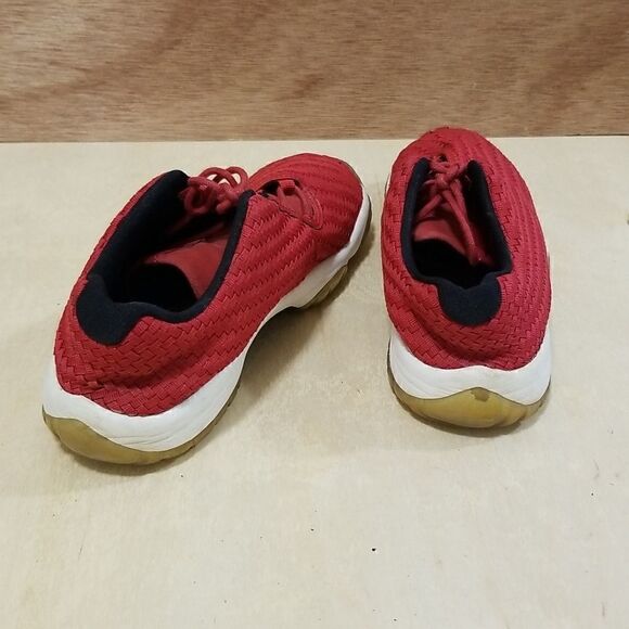 Air Jordan Future Low BG Gym Red Black White - Picture 5 of 8